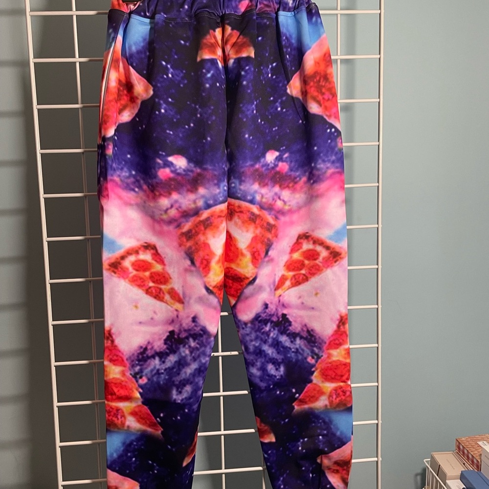 Men’s 3D Graphic Jogging Pants- Pizza